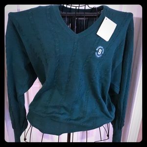 Michigan State University Men’s Cotton  V-Neck